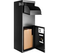 SucceBuy boîte de livraison de colis pour l'extérieur 13,9 "x 11,6 'x 42' acier galvanisé verrou codé antivol IPX3 étanche Drop Box