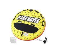 SucceBuy Bouée Tractée Gonflable Capacité 231kg Tube Rond de 160cm Pour Bateaux à Tirer