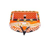 SucceBuy Bouée Tractée Gonflable Pour 1-4 Personnes Capacité 308kg Avec Housse Entièrement