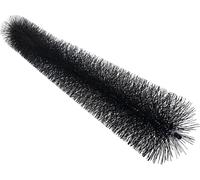 SucceBuy Brosse pour gouttières, longueur totale 9 m, diamètre 10 cm, outil de nettoyage de gouttières, brosse pour gouttières au ras du sol, protection contre les feuilles mortes pour 12,7 cm
