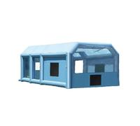 SucceBuy cabine de peinture gonflable cabine de pulvérisation gonflable avec souffleurs puissants et système de filtre à Air cabine de peinture de voiture Portable 30ft x 16ft x 12ft