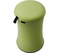 SucceBuy Chaise à bascule, chaise à bascule réglable en hauteur (19,3-25 pouces) avec revêtement en tissu, assise flexible, tabouret à bascule en fer et éponge, idéal pour l'école, angle d'inclinaison