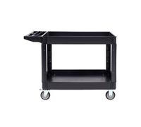 SucceBuy Chariot Service 116X65X85cm Capacité 250kg Avec Freins Pour Garage Nettoyage