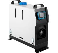 SucceBuy Chauffage à air diesel, Chauffage autonome 8 kW, Tout en 1, Chauffage 12 V pour camion, Une sortie d'air, avec interrupteur LCD rouge, Télécommande, Chauffage diesel rapide, Pour voiture