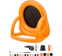 SucceBuy Cible de fléchettes de football gonflable avec 4 boules & pompe manuelle