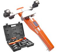 SucceBuy cintreuse de tubes à cliquet outils de pliage de tubes inversés avec 7 matrices coupe-tuyau pour la réparation de réfrigérateurs de climatisation