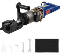 SucceBuy Cintreuse hydraulique électrique pour fers à béton, cintreuse portable de 1500 W, cintre des fers à béton n° 6 de 6 à 20 mm en 4 secondes, cintreuse pour fers à béton haute performance avec b