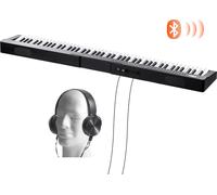 SucceBuy Clavier numérique à 88 touches semi-lourdes, un ensemble de piano électrique portable pleine taille avec 1000 notes, haut-parleurs intégrés