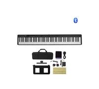 SucceBuy Clavier Piano Pliable Numérique 88 Touches Complet Avec Support Et Pédale