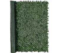 SucceBuy Clôture de sphère privée de lierre, 1830 x 2440 mm écran mural vert artificiel. Avec dos en filet et articulation renforcée. Décor artificiel de feuilles de vigne de haie pour les jardins ext