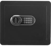 SucceBuy Coffre-fort domestique de 1,2 pied cube, coffre-fort de sécurité en acier, clavier numérique et 2 clés, sac ignifugé, protection pour argent liquide/bijoux/documents