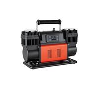 SucceBuy Compresseur à Air Portatif Double Cylindre 300L/min 1080W Avec Ecran LCD