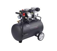 SucceBuy Compresseur D'Air Réservoir Acier 30L 650W Pression Max 120PSI Débit 2,0CFM