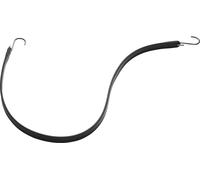 SucceBuy Corde élastique plate 36 pouces, sangle noire haute performance de 20 mm avec crochets en S en acier, corde élastique 10 pièces pour le fret, les bâches, les camions et les tentes
