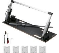 SucceBuy Coupeuse de mousse de bureau, 42 cm d'épaisseur de coupe maxi, coupeuse de mousse à fil chaud, 112 cm de longueur de coupe maxi réglable de 0 à 90°, 6 fils chauffants pour couper le coton poi
