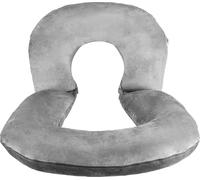 SucceBuy Coussin de lecture en forme de U en velours doux, amovible et lavable