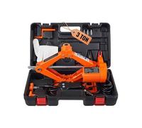 SucceBuy Cric Losange Electrique Levage Pour SUV Berline Pick-up Kit Dépannage 3T 12V