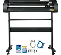 SucceBuy Découpeuse de vinyle, 34 pouces, force et vitesse réglables, kit de fabrication d'enseignes