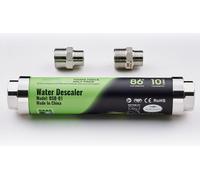 SucceBuy Détartrant sans sel pour toute la maison, 18 GPM détartrant physique pour l'eau du robinet, alliage SAAS durable, pour tous les tuyaux de plomberie