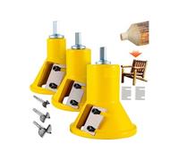 SucceBuy Embouts à Tenonner 2,54cm 3,8cm et 5,08cm Tenons et Acier Solide Lames Droites