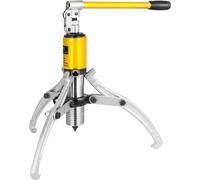 SucceBuy Extracteur hydraulique d'engrenages 15 tonnes, réglable, 3 mâchoires, extracteur de roulements de roue, pompe 3 en 1, extracteur de tubes d'huile, outil d'extraction de moyeu de roulement de
