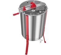 SucceBuy Extracteur manuel de miel avec 6 cadres Extracteur tangentiel pour apiculteurs