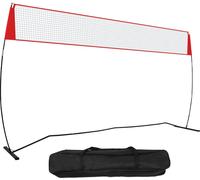 SucceBuy Filet d'entraînement de volley-ball autoportant, système de filet portable réglable en hauteur pour l'entraînement de volley-ball en intérieur et en extérieur, entraîneur professionnel pour l