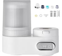 SucceBuy Filtre de robinet avec trois filtres de rechange pour une eau propre dans la cuisine
