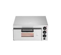 SucceBuy Four à Pizza Electrique 40,6cm Avec Pierre Poignée Température Maximale de 350°C