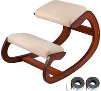 SucceBuy Genouillère ergonomique, capacité de charge 100 kg, avec coussin pour les hanches, tabouret à genoux réglable pour le bureau à domicile ou le bureau