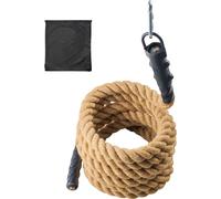 SucceBuy Gym corde à grimper, Gym Fitness corde d'entraînement, corde d'exercice, 1,5 pouces de diamètre, 20 pieds de longueur. Idéal pour l'entraînement physique en salle de gym et l'entraînement à d