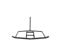 SucceBuy Herse Traînée 188cm Capacité 22,7kg Effet de Nivellement Remarquable Noir