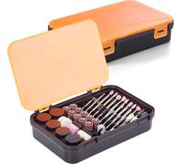 SucceBuy Jeu d'accessoires pour outils rotatifs 357 pièces, jeu d'outils rotatifs à tige de 1/8 pouce, universellement adapté aux outils rotatifs électriques, accessoires pour sculpter, poncer, couper