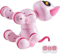 SucceBuy Jouet télécommandé pour chats-robot, programmable, intelligent, interactif pour enfants, contrôle tactile, marche, chant, danse, âge 3-10 ans