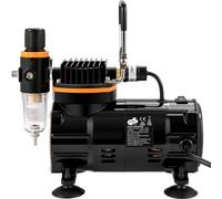 SucceBuy - Kit d'aérographe professionnel à double Action, pistolet de pulvérisation électrique 120W, brosse à Air pour peinture, tatouage des ongles, modèle de maquillage