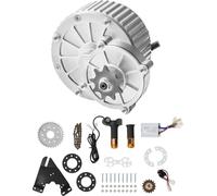 SucceBuy Kit de moteur électrique à courant continu à brosse de 450 W - moteur 36 V 3000 tr/min avec régulateur de vitesse amélioré