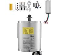 SucceBuy Kit de moteur électrique à courant continu sans balai 2000 W - 48 V, 4300 tr/min avec régulateur de vitesse