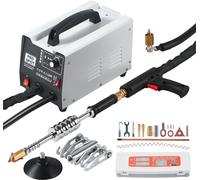 SucceBuy Kit de réparation de bosses par soudage de goujons, soudeuse par points de carrosserie automobile pour l'élimination des bosses avec 7 modes de soudage et une puissance réglable, soudeuse par