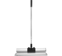 SucceBuy Kit de spatule pour cloison sèche avec poignée et fixateur, outil de spatule professionnel en acier inoxydable, poignée télescopique réglable, idéal pour les panneaux muraux, livré sans lame