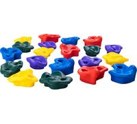 SucceBuy Kit d'escalade d'arbre Ninja, 20 prises d'escalade d'arbre, 6 sangles à cliquet, grand rocher d'escalade pour enfants et adultes, entraînement d'obstacles pour guerriers Ninja en plein air, d