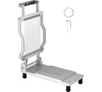 SucceBuy Lame ultrafine de 0,2 pouce, coupe-fromage en fil métallique, amovible, alliage d'aluminium, acier inoxydable 316, cuisine, 0 volt, coupe-fromage, argent