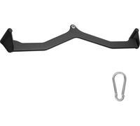 SucceBuy LAT-Pulldown-Aufsatz, machine de traction à câble barre en V, barre pulldown pour triceps avec poignée en caoutchouc, musculation du dos et des biceps pour la salle de sport à domicile