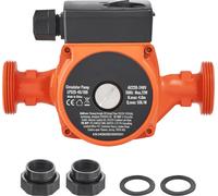 SucceBuy LPS25-4S-180 Pompe de circulation - 220 V, 72 W, 50 l/min, pompe à eau chaude, filetage NPT 1-1/2 pouce, pompe à 3 vitesses, fonctionnement silencieux pour les systèmes de production d'eau ch