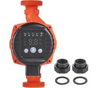 SucceBuy LPS25-6BP-180 Pompe de circulation d'eau chaude, 220 V, 45 W, 60 l/min, 6M Max. Hauteur de refoulement, raccord fileté 1-1/2 pouce, 5 modes de contrôle intelligents, silencieux