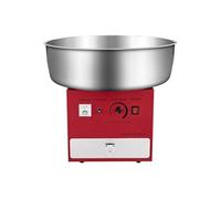 SucceBuy Machine à Barbe à Papa Electrique 1000W Avec Bol de 52cm Cuillère à Sucre Tiroir
