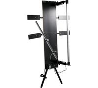 SucceBuy Machine à découper le polystyrène 42cm max d'épaisseur, 134cm max de longueur, fil chaud coupe mousse avec angle 0-90°, 6 fils chauffants, support pour mousse, coton perlé