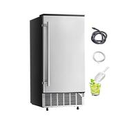 SucceBuy Machine à Glaçons Sous Plan Encastrable 38,2x47,3x85cm Capacité 36,3kg Blanc