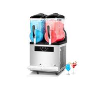 SucceBuy Machine à Granité Granitas Commerciale Avec 2 Réservoirs de 12L Pour Cafés Bars