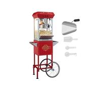 SucceBuy Machine à Pop-corn Electrique Avec Chariot 850W 0,227kg 48 Tasses Structure