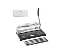SucceBuy Machine à Relier Peigne 21 Trous 450 Feuilles Pour Format Lettre A4 A5